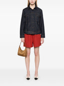Chaqueta de algodón de mezclilla emporio armani
