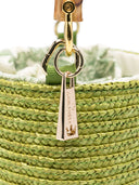 La Milanesa Love Straw Bucket Bag