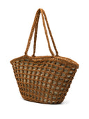La Milanesa Mediterraneo Straw Tote Bag