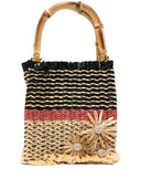 La Milanesa Marghe Straw Handbag