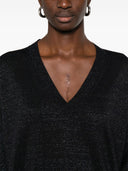 Fabiana Filippi Linen Blend V Necked Sweater
