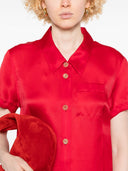 Khaite Silk And Cotton Blend Long Shirtdress