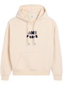 Ami Paris Logo Cotton Hoodie