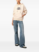 Ami Paris Logo Cotton Hoodie