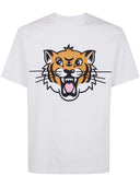 Kenzo Happy Tiger Cotton T Shirt