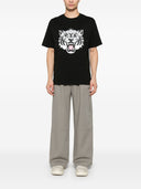 Kenzo t-shirt de coton tigre joyeux