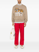 Sweat-shirt Kenzo Happy Tiger Cotton