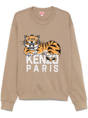 Sweat-shirt Kenzo Happy Tiger Cotton