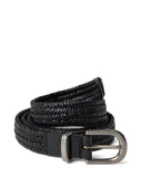 Brunello Cucinelli Weave Leather Belt
