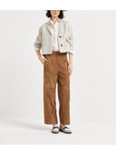 Brunello Cucinelli Organza Cotton Shirt With Embroidery