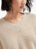 Brunello Cucinelli mohair suéter de lana espumoso