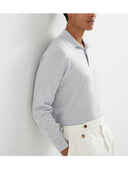 Brunello Cucinelli Cashmere en Silk Knitted Polo