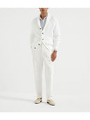 Brunello Cucinelli Cashmere en Silk Knitted Polo