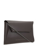 Brunello Cucinelli Duo Leather Clutch With Chain