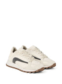 Corridori in pelle scamosciata di Brunello Cucinelli