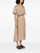 Brunello Cucinelli Cotton Belted Dress