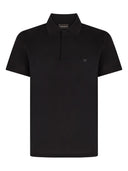 Emporio Armani Capsule Logo Cotton Polo Shirt