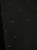 Emporio armani allover logo cotone felpa