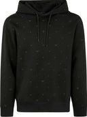Emporio armani allover logo cotone felpa