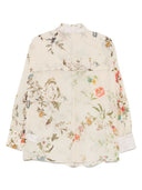 Camicia stampata a semicouture