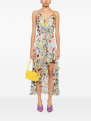 Alice + Olivia Tara Printed Long Dress