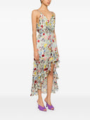 Alice + Olivia Tara Printed Long Dress