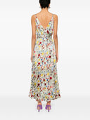 Alice + Olivia Tara Printed Long Dress