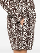 Max Mara Printed Cotton Shorts