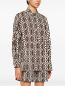 Max Mara Printed Cotton Shirt