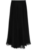 Forte Forte Chiffon Silk Long Skirt