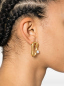 Forte Forte Strass Sculpture Earrings