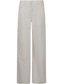 Sette jeans in denim svasati da salice