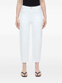Jeans a corto di cotone chiuso