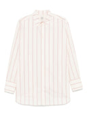 Camicia di cotone a strisce principali toteme