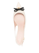 Valentino Garavani Bepointy lederen slingback -pompen