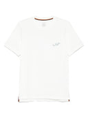 Maglietta di cotone del logo Paul Smith