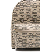 Zaino emporio armani allover logo