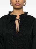 Ermanno Firenze Lace Detail Mini Dress