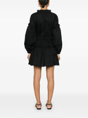 Ermanno Firenze Lace Detail Mini Dress
