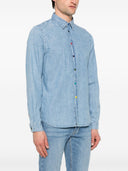 PS di Paul Smith Denim Cotton Shirt