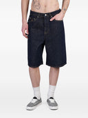 Shorts en coton denim stussy
