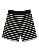 Shorts a rayas de mezcla de algodón Emporio Armani