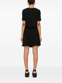 Emporio Armani Crepe Short Dress