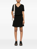 Emporio Armani Crepe Short Dress