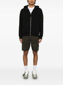 Stone Island Logo Cotton hoodie