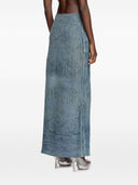 Gonna midi di denim diesel