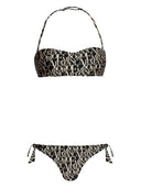 Emporio Armani Allover Logo Bikini Set