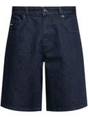 Emporio Armani denim katoen Bermuda broek