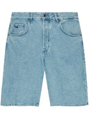 Pantaloni di bermuda in denim emporio armani