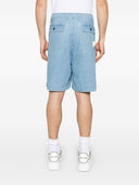 Emporio Armani Organic Cotton Denim Bermuda Shorts